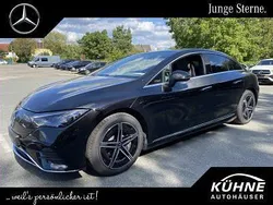 Schwarz, Gebraucht 2024 Mercedes EQE350 Premium Limousine | 52.490 € (Guter Preis)