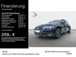 Schwarz Gebraucht 2022 Audi A3 Sportback e-tron Sport Limousine | 22.890 € (Fairer Preis)