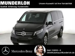 Obsidianschwarz metallic Gebraucht 2023 Mercedes V300 Avantgarde Van / Kleinbus | 61.900 € (Guter Preis)