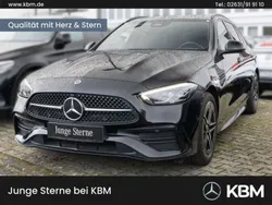 Unilack schwarz Gebraucht 2022 Mercedes C300e AMG Kombi | 39.420 € (Fairer Preis)