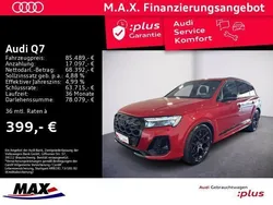 Chilirot metallic Gebraucht 2024 Audi Q7 S-Line SUV | 85.489 € (Fairer Preis)