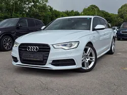 Weiß Gebraucht 2015 Audi A6 S-line plus Kombi | 18.290 € (Etwas zu teuer)