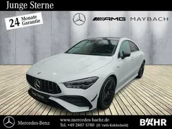 Digitalweiß Gebraucht 2024 Mercedes CLA35 AMG AMG Coupé | 53.950 € (Teuer)