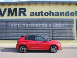 Velvetrot premium metallic Gebraucht 2023 Skoda Fabia Monte Carlo Kleinwagen | 23.550 € (Guter Preis)