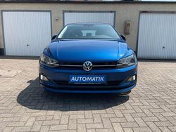 Reef blue metallic Gebraucht 2018 VW Polo Comfortline Limousine | 15.199 € (Fairer Preis)