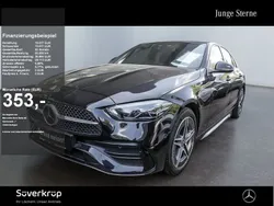 Schwarz unilack schwarz Gebraucht 2023 Mercedes C300e AMG Limousine | 42.700 € (Guter Preis)
