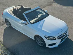 Weiß Gebraucht 2017 Mercedes C200 AMG line Cabrio | 29.890 € (Fairer Preis)