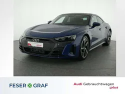 Ascariblau metallic Gebraucht 2023 Audi e-tron GT quattro Comfort Limousine | 65.887 € (Guter Preis)