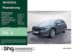 Grau Gebraucht 2022 Skoda Enyaq iV SUV | 25.960 € (Fairer Preis)