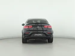 Metalliclack obsidianschwarz Gebraucht 2023 Mercedes GLC400d AMG Coupé | 58.850 € (Fairer Preis)