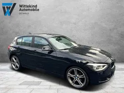 Schwarz Gebraucht 2015 BMW 116 Advantage Kleinwagen | 9.999 € (Guter Preis)