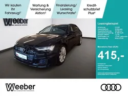 Mythosschwarz metallic Gebraucht 2024 Audi A6 S-Line Kombi | 51.890 €