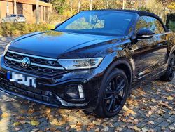Deep black perleffekt Gebraucht 2023 VW T-Roc Cabriolet R-line Cabrio | 31.000 € (Fairer Preis)