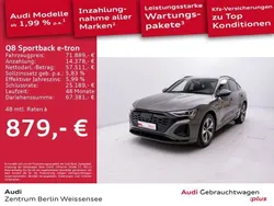 Grau Neu 2024 Audi Q8 Sportback e-tron S-Line SUV | 71.889 € (Fairer Preis)