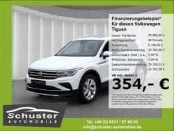 Weiss Gebraucht 2022 VW Tiguan Elegance SUV | 30.980 € (Superpreis)