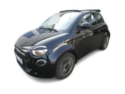 Schwarz Gebraucht 2022 Fiat 500e Icon Cabrio | 21.300 € (Teuer)