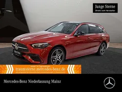 Rot Gebraucht 2024 Mercedes C300e AMG Limousine | 51.990 € (Fairer Preis)