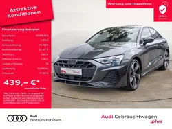 Daytonagrau perleffekt Gebraucht 2024 Audi A3 S-Line Limousine | 43.998 € (Etwas zu teuer)