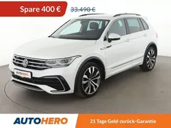 Weiß Gebraucht 2021 VW Tiguan R-line SUV | 33.090 € (Fairer Preis)