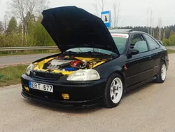 Schwarz Gebraucht 1999 Honda Civic Coupé | 9.700 €