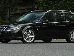 Schwarz Gebraucht 2008 Saab 9-5 Limousine | 17.900 € (Teuer)