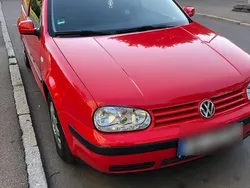 Rot Gebraucht 1999 VW Golf IV Kleinwagen | 2.200 € (Fairer Preis)