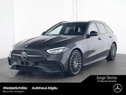 Grau Gebraucht 2024 Mercedes C220 AMG Limousine | 41.470 € (Etwas zu teuer)