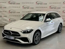 Opalithweiss metalliclack Gebraucht 2021 Mercedes C300e AMG line Kombi | 32.890 € (Fairer Preis)