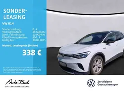 Weiß (gletscherweiß metallic schwarz) Gebraucht 2021 VW ID.4 Pro Performance SUV | 27.940 € (Guter Preis)