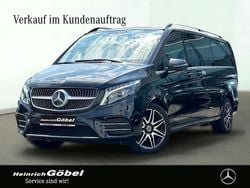 Obsidianschwarz Gebraucht 2023 Mercedes V300 AMG Van / Kleinbus | 74.900 €