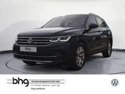 Nightshade blue metallic Gebraucht 2021 VW Tiguan Elegance SUV | 27.350 € (Guter Preis)