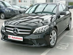 Ung. schwarz unilack Gebraucht 2019 Mercedes C180 Kombi | 21.450 € (Guter Preis)