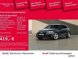 Grau (6y daytonagrau perleffekt) Gebraucht 2023 Audi A3 Sportback S-Line Kleinwagen | 32.991 € (Etwas zu teuer)