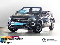 Rauchgrau (metallic) Gebraucht 2023 VW T-Roc Cabriolet Style Cabrio | 31.945 € (Fairer Preis)