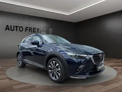 Blau Gebraucht 2019 Mazda CX-3 Sports-Line SUV | 18.940 € (Etwas zu teuer)