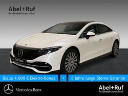Designo diamantweiß bright weiß Gebraucht 2022 Mercedes EQS580 Limousine | 68.659 € (Superpreis)