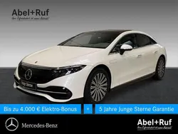 Designo diamantweiß bright weiß Gebraucht 2022 Mercedes EQS580 Limousine | 68.659 € (Superpreis)