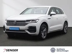 Pure white Gebraucht 2022 VW Touareg R-line SUV | 44.880 € (Fairer Preis)