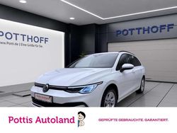 Weiss Gebraucht 2023 VW Golf VIII Life Kombi | 19.977 € (Guter Preis)