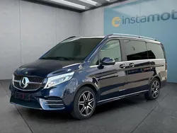 Blau Gebraucht 2021 Mercedes V300 Van / Kleinbus | 57.199 € (Etwas zu teuer)