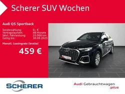 Mythosschwarz metallic (metallic) Gebraucht 2025 Audi Q5 Sportback Ambiente SUV | 49.990 € (Guter Preis)
