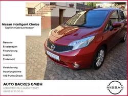 New red (m) Gebraucht 2016 Nissan Note Acenta+ Van / Kleinbus | 10.900 € (Fairer Preis)