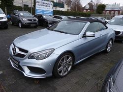 Silber Gebraucht 2014 Mercedes E400 AMG line Cabrio | 24.490 € (Fairer Preis)