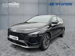 Schwarz phantom black / met Gebraucht 2024 Hyundai Bayon Prime SUV | 24.422 € (Etwas zu teuer)