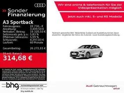 Weiß Gebraucht 2021 Audi A3 Sportback e-tron Advanced Limousine | 22.730 € (Teuer)