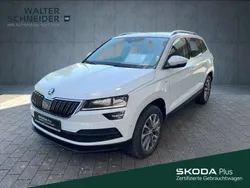 Moonweiss metallic met. Gebraucht 2022 Skoda Karoq Clever SUV | 27.950 € (Guter Preis)