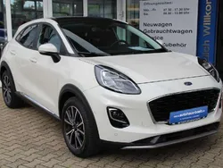 Metropolis weiß metallic Gebraucht 2021 Ford Puma Titanium SUV | 19.990 € (Guter Preis)