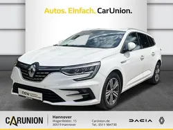 Perlmuttweiß metall Gebraucht 2021 Renault Mégane IV Intens Kombi | 19.575 € (Fairer Preis)
