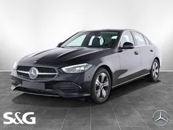 Metalliclack obsidianschwarz Gebraucht 2024 Mercedes C180 Avantgarde Limousine | 37.490 € (Fairer Preis)