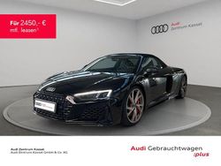 Mythosschwarz metallic Gebraucht 2023 Audi R8 Spyder Performance Cabrio | 187.990 € (Teuer)